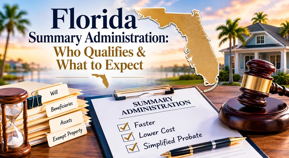 summary administration in Florida